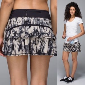 Marble black Mojave tan marble pacesetter skirt